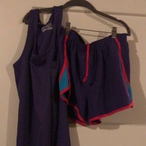 Women’s tank top and shorts